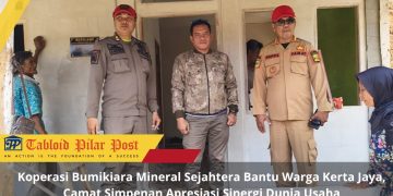 Koperasi Bumikiara Mineral Sejahtera Bantu Warga Kerta Jaya, Camat Simpenan Apresiasi Sinergi Dunia Usaha