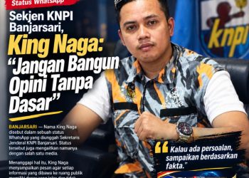 Nama Dikaitkan dalam Status WhatsApp Sekjen KNPI Banjarsari, King Naga: Jangan Bangun Opini Tanpa Dasar