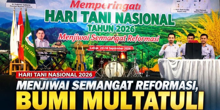 Hari Tani Nasional 2026 Semarak di Bumi Multatuli, Petani dan UMKM Jadi Sorotan