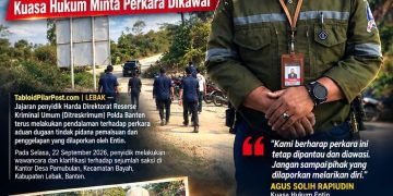 Polda Banten Periksa Saksi Aduan Pemalsuan dan Penggelapan di Pamubulan, Kuasa Hukum Minta Perkara Dikawal