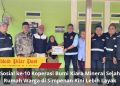 senyum haru mak ukah di rumah baru, aksi sosial ke-10 koperasi bumi kiara hadirkan hunian layak
