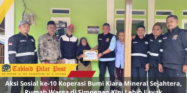 senyum haru mak ukah di rumah baru, aksi sosial ke-10 koperasi bumi kiara hadirkan hunian layak