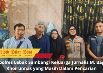 Peduli Jurnalis yang Hilang, Kapolres Lebak Kunjungi Kediaman Keluarga M. Bagus Khoirunnas