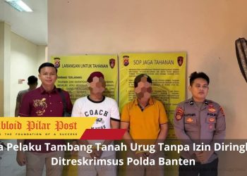 Dua Pelaku Tambang Tanah Urug Tanpa Izin Diringkus Ditreskrimsus Polda Banten
