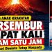Gunung Anak Krakatau Erupsi Empat Kali dalam Sejam, Warga Diminta Waspada