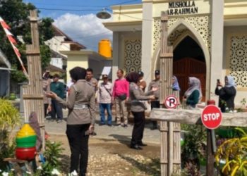 Usung Konsep Menarik, Ditlantas Polda Jatim Kunjungi Kampung Tertib Lalu Lintas Trenggalek