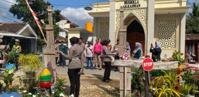 Usung Konsep Menarik, Ditlantas Polda Jatim Kunjungi Kampung Tertib Lalu Lintas Trenggalek