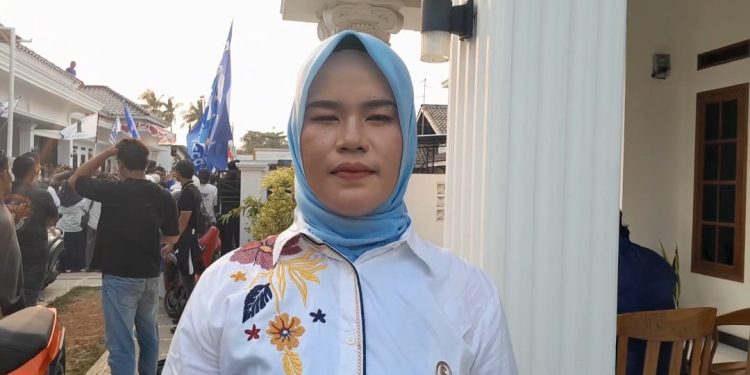 Ribuan Pendukung Iringi Ajeng Frisca Aulia Nashiba, Raih Nomor Urut 1 Calon Kades Karangharum