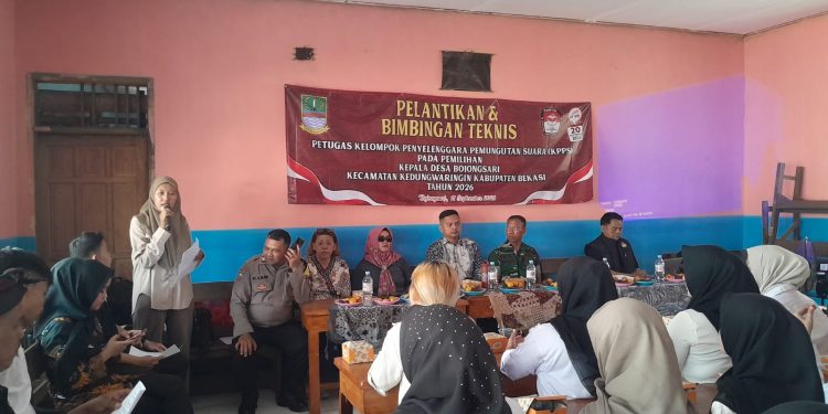 91 KPPS Desa Bojongsari Dilantik, Netralitas Jadi Kunci Pilkades 20 September