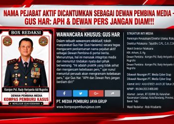Nama Komjen Rudy Heriyanto Dicantumkan sebagai Dewan Pembina Dua Media, JAWARAH Desak Klarifikasi