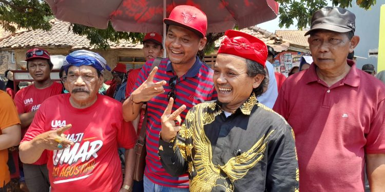 Kampanye Akbar, H Umar Ali Agustiar Nomor Urut 2 Ajak Warga Jaga Persatuan dan Wujudkan Cipayung Maju