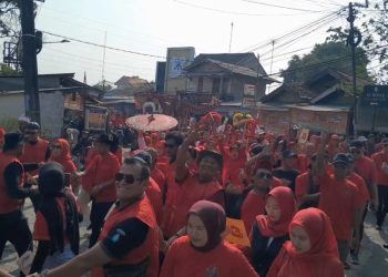Pilkades Kedungwaringin 2026, Hj Tita Komala Nomor Urut 3 Gelar Kampanye Akbar