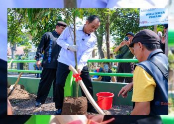 Underpass Gatot Subroto Berdampak pada Pohon, Pemkot Cimahi Tanam 74 Pohon Pengganti