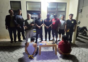 Bengkel Tambal Ban Diduga Jadi Tempat Sabu, Tekab 308 Terbanggi Besar Bergerak Tengah Malam