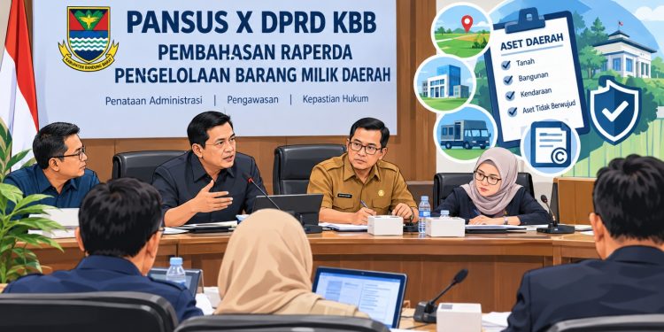 Pansus X DPRD KBB Soroti Penataan Administrasi dan Pengawasan Aset Daerah