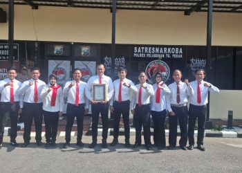 Polres Tanjung Perak Raih Penghargaan Pengungkapan Kasus Terbanyak, Kapolres: Jangan Cepat Puas!