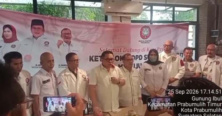 PRI Konsolidasi di Prabumulih, Perkuat Struktur dan Persiapan Verifikasi Pemilu