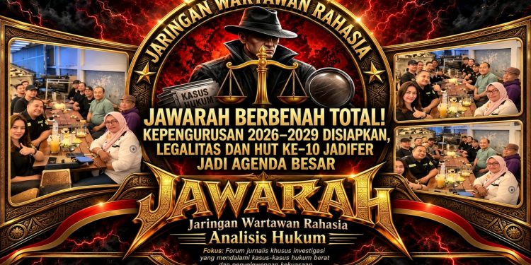 JAWARAH Benahi Organisasi, Kepengurusan 2026–2029 Disiapkan Lebih Profesional dan Berbasis Fakta