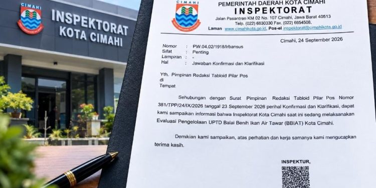 Inspektorat Cimahi Turun Evaluasi BBIAT, Ada Apa dengan Pengelolaan Balai Benih Ikan?