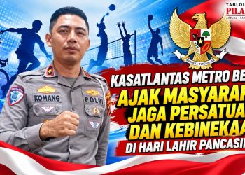 Kasatlantas Metro Bekasi Ajak Masyarakat Jaga Persatuan dan Kebinekaan di Hari Lahir Pancasila