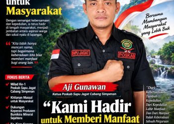 Milad Ke-1 Poskab Sapu Jagat Cabang Simpenan, Khitanan Massal Jadi Wujud Kepedulian kepada Masyarakat