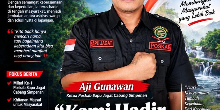 Milad Ke-1 Poskab Sapu Jagat Cabang Simpenan, Khitanan Massal Jadi Wujud Kepedulian kepada Masyarakat