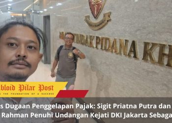 Kasus Dugaan Penggelapan Pajak: Sigit Priatna Putra dan Farid Abdul Rahman Penuhi Undangan Kejati DKI Jakarta Sebagai Saksi