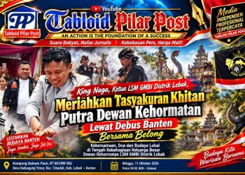 King Naga, Ketua LSM GMBI Distrik Lebak, Meriahkan Tasyakuran Khitan Putra Dewan Kehormatan Lewat Debus Banten Bersama Belong