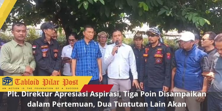 DEMO BPPKB BANTEN DPC LEBAK DIDUKUNG GABUNGAN ORMAS, LIMA TUNTUTAN MENGEMUKA DI RS MISI LEBAK DISEPAKATI