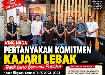 King Naga Pertanyakan Komitmen Kajari Lebak Tegak Lurus Bersama Presiden: Kasus Dugaan Korupsi PUPR 2023–2024 Dingin Bagaikan Peti Es