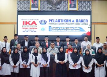 Bupati Bantaeng Hadiri Pelantikan IKA Unismuh Makassar Cabang Bantaeng Periode 2026–2030