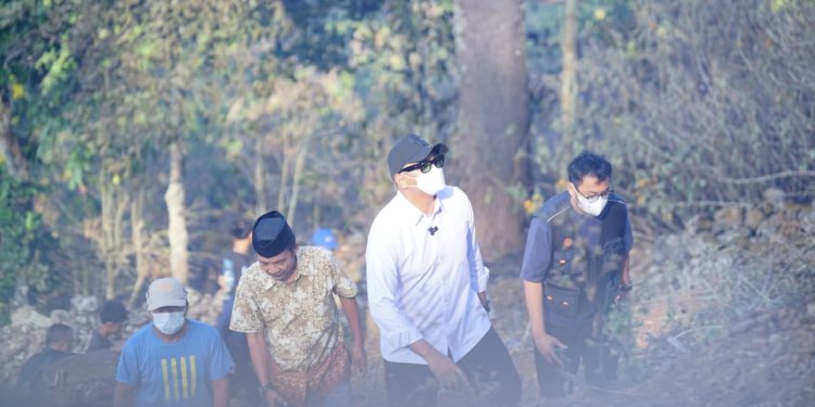 Kebakaran Bonto Lojong, Bupati Bantaeng Turun Langsung ke Lokasi hingga Hari Kedua