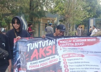 Perkara Jiovanno Nahampun Disorot, Mahasiswa dan Masyarakat Desak Kejari Bekasi Beri Kepastian Hukum