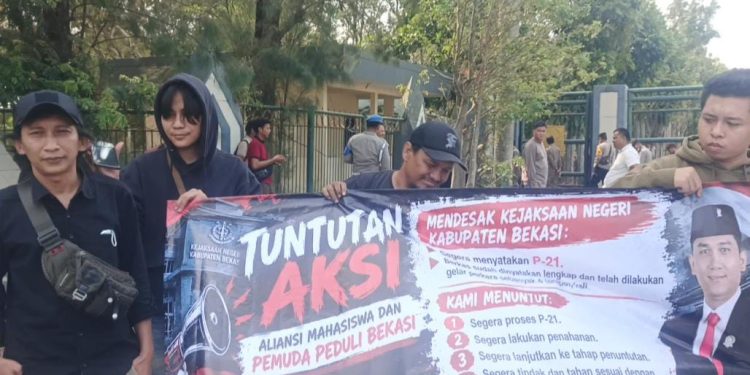 Perkara Jiovanno Nahampun Disorot, Mahasiswa dan Masyarakat Desak Kejari Bekasi Beri Kepastian Hukum