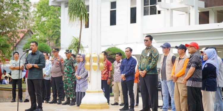Bupati Bantaeng Lepas Distribusi Air Bersih untuk Warga Terdampak Kekeringan