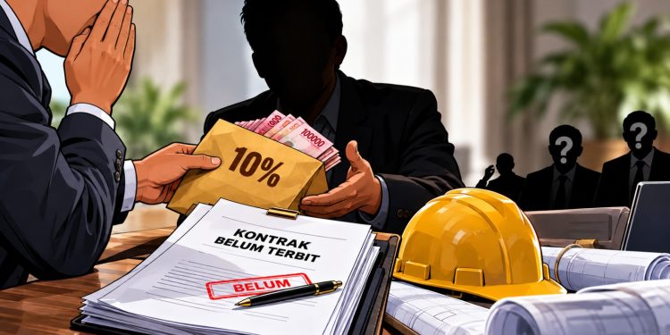 Kontrak Belum Terbit, Setoran Diduga Sudah Diminta? Misteri Fee 10 Persen Proyek DPKP Cimahi