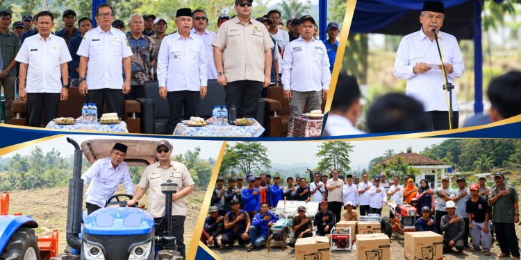 Petani Saguling Terima Bantuan Alsintan dari Aspirasi DPR RI, Wabup Bandung Barat Beri Apresiasi