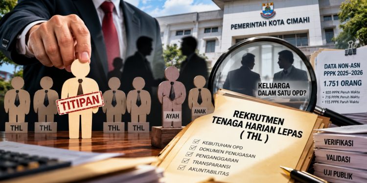 Siapa yang Meloloskan THL di Cimahi? BKPSDMD Ungkap Kewenangan Ada di OPD