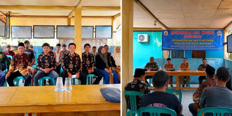 Musdesus Desa Sukatani Tetapkan Ahmad Ripai sebagai Ketua BUMDes Barokah Periode 2026–2029