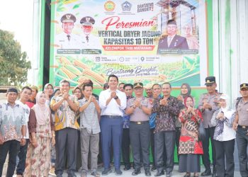 Bupati Bantaeng Resmikan Pengering Jagung 10 Ton, Petani Dibantu Hadapi Musim Hujan