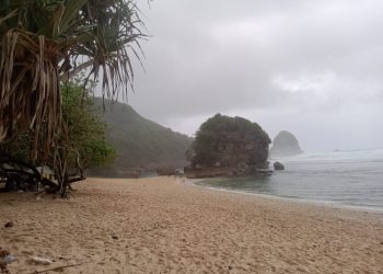 Menikmati Ketenangan dan Pesona Alam Pantai Watu Leter, Surga Tersembunyi di Malang Selatan