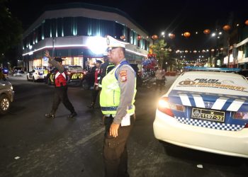 Patroli Skala Besar Polres Tanjung Perak Surabaya, Sejumlah Titik Rawan Dipantau hingga Dini Hari