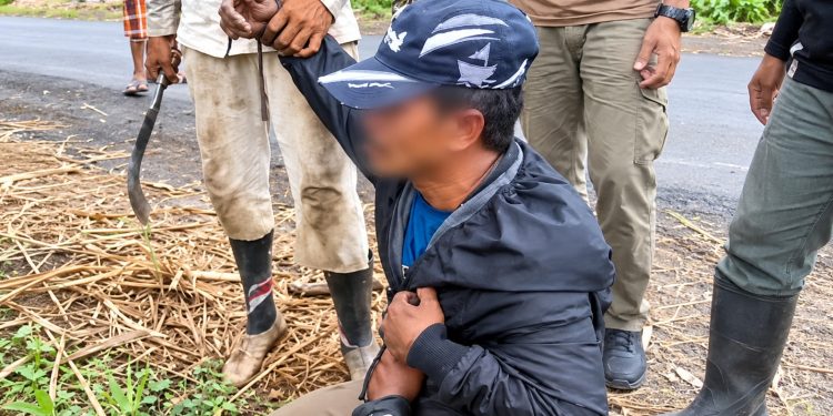 Gagal Bawa Kabur Motor di Gondanglegi, Dua Terduga Pelaku Diamankan Warga