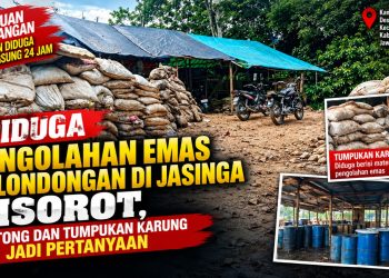 Dugaan Pengolahan Material Emas di Jasinga, Aparat dan DLH Didorong Turun Memeriksa