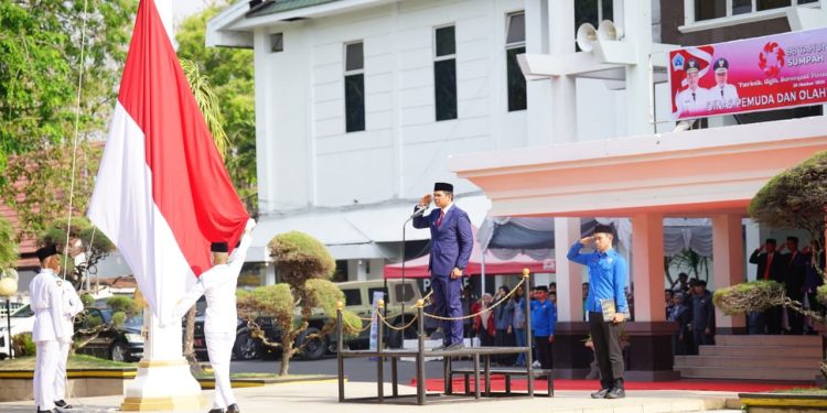 Pimpin Upacara Sumpah Pemuda ke-98, Bupati Bantaeng Ajak Generasi Muda Berkontribusi Nyata