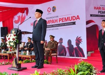 Pimpin Upacara Sumpah Pemuda ke-98, Plt Bupati Tulungagung Ajak Generasi Muda Berdaya Saing