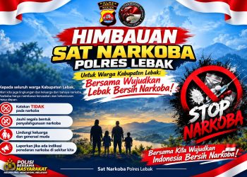 Sat Narkoba Polres Lebak Ajak Masyarakat Perangi Narkoba, Lindungi Generasi Muda