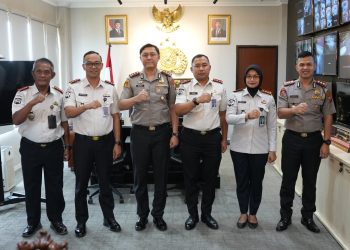 Perkuat Sinergi Pengamanan, Jajaran Pemasyarakatan Surabaya–Sidoarjo Sambangi Polresta