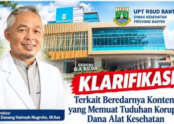 Direktur RSUD Banten Danang Hamsah Nugroho Bantah Isu Korupsi Alat Kesehatan di Medsos